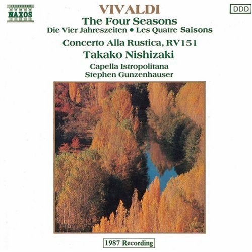 Antonio Vivaldi - Four Seasons in the group CD / Klassiskt at Bengans Skivbutik AB (5503206)
