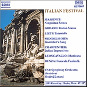 Various - Italian Festival in the group CD / Klassiskt at Bengans Skivbutik AB (5503207)