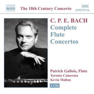 Bach Carl Philipp Emanuel - Complete Flute Convertos in the group CD / Klassiskt at Bengans Skivbutik AB (5503272)