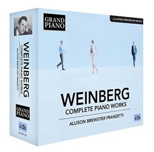 Weinberg Mieczyslaw - Compl. Piano Works in the group CD / Klassiskt at Bengans Skivbutik AB (5503297)