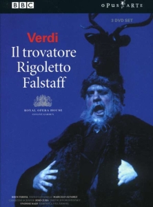 Verdi: Terfel/ Cura/ Schäfer - Il Trovatore/ Rigoletto/ Falstaff in the group OTHER / Music-DVD & Bluray at Bengans Skivbutik AB (5503322)