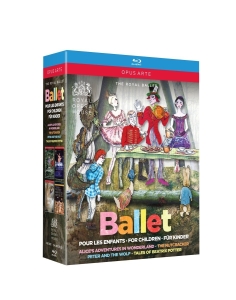 Royal Opera House Royal Ballet - Ballet For Children (4 Blu-Ray) in the group MUSIK / Musik Blu-Ray / Klassiskt at Bengans Skivbutik AB (5503344)
