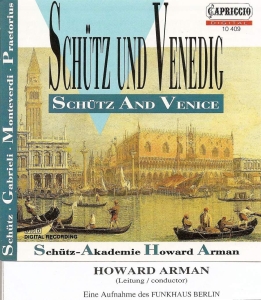 Schütz Heinrich - Schütz And Venice in the group CD at Bengans Skivbutik AB (5503534)