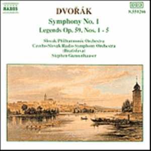 Dvorak Antonin - Symphony 1 in the group CD / Klassiskt at Bengans Skivbutik AB (5503754)