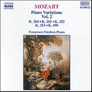 Mozart Wolfgang Amadeus - Piano Variations Vol 2 in the group CD / Klassiskt at Bengans Skivbutik AB (5503761)
