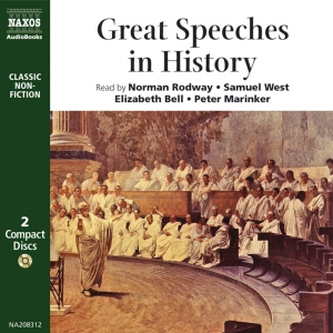 Various - Great Speeches In History in the group CD at Bengans Skivbutik AB (5504216)