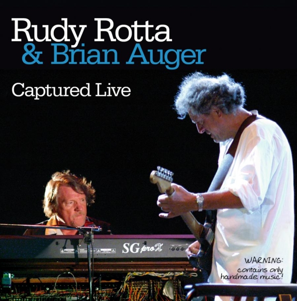 Rotta Rudy And Brian Auger - Captured Live in the group CD / Bestsellers at Bengans Skivbutik AB (550545)