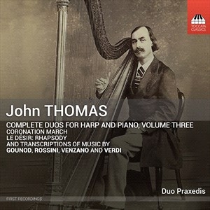 Thomas John - Complete Duos For Harp & Piano, Vol in the group Externt_Lager /  at Bengans Skivbutik AB (5506119)