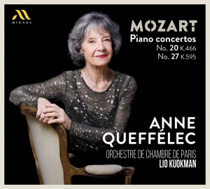Anne Queffelec - Mozart Klavierkonzerte Kv 466 & 595 in the group CD / Klassiskt at Bengans Skivbutik AB (5506487)