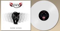Atack - Nine Lives (White Vinyl Lp) in the group VINYL / Hårdrock at Bengans Skivbutik AB (5506590)