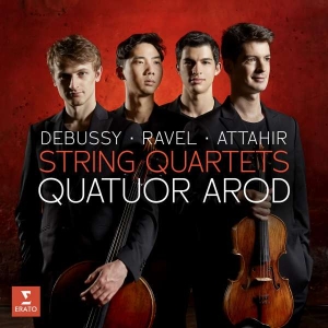 Quatuor Arod - Debussy, Attahir, Ravel in the group CD / Klassiskt at Bengans Skivbutik AB (5506992)
