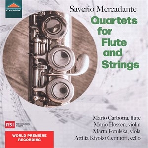 Mercadante Saverio - Quartets For Flute & Strings in the group Externt_Lager /  at Bengans Skivbutik AB (5507208)