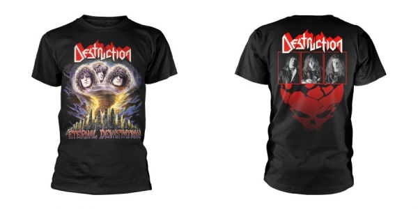 Destruction - T/S Eternal Devastation (L) in the group MERCHANDISE / T-shirt / Heavy Metal at Bengans Skivbutik AB (5507736)