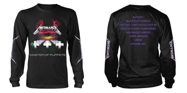 Metallica - L/S Master Of Puppets (M) in the group MERCH / Clothing / T-shirts at Bengans Skivbutik AB (5507769)