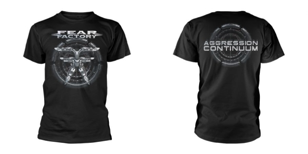 Fear Factory - T/S Aggression Continuum (S) in the group MERCH / Clothing / T-shirts at Bengans Skivbutik AB (5508176)