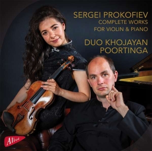 Khojayan Meri / Robert Poortinga - Prokofiev: Complete Works For Violin And in the group CD / Klassiskt at Bengans Skivbutik AB (5508229)