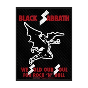 Black Sabbath - Sold Our Souls Retail Packaged Patch in the group MERCHANDISE / Accessoarer / Hårdrock at Bengans Skivbutik AB (5508611)