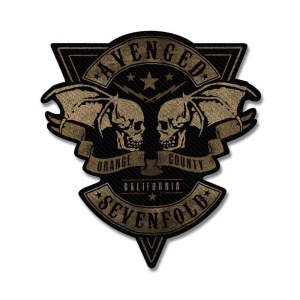 Avenged Sevenfold - Orange County Cut Out Standard Patch in the group MERCHANDISE / Accessoarer / Hårdrock at Bengans Skivbutik AB (5508614)