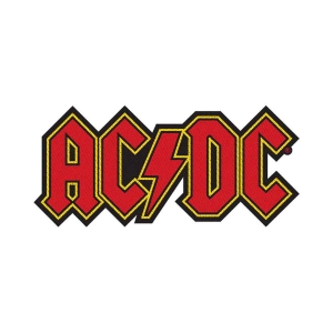Ac/Dc - Logo Cut Out Standard Patch in the group MERCHANDISE / Patch / Heavy Metal at Bengans Skivbutik AB (5508615)