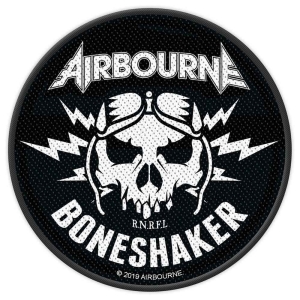Airbourne - Boneshaker Standard Patch in the group MERCHANDISE / Accessoarer / Hårdrock at Bengans Skivbutik AB (5508617)