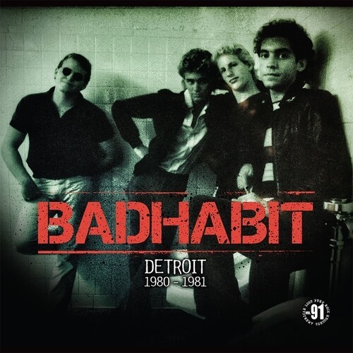 Badhabit - Detroit 1980-1981 in the group VINYL / Pop-Rock at Bengans Skivbutik AB (5508755)