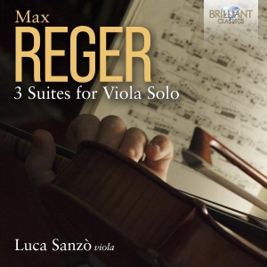 Reger Max - 3 Suites For Viola Solo in the group Externt_Lager /  at Bengans Skivbutik AB (5508876)