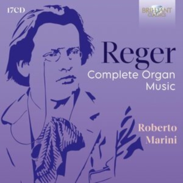 Reger Max - Complete Organ Music (17 Cd) in the group CD / Bestsellers at Bengans Skivbutik AB (5508878)