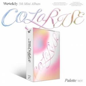 Weeekly - ColoRise (Palette Ver.) in the group CD / K-Pop at Bengans Skivbutik AB (5508980)