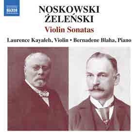 Noskowski Zygmunt Zelenski Wlady - Noskowski: Violin Sonata In A Minor in the group Externt_Lager /  at Bengans Skivbutik AB (5509052)