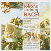 Bach Johann Ludwig - Missa Brevis in the group CD / Klassiskt at Bengans Skivbutik AB (5509867)