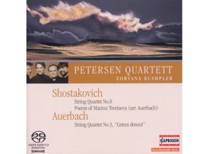 Auerbach/Shostakovich - String Quartets in the group CD / Klassiskt at Bengans Skivbutik AB (5509869)