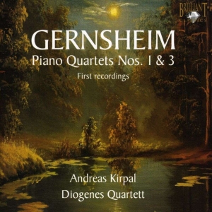 Gernsheim - Gernsheim: Piano Quartets Nos. 1 & in the group CD / Klassiskt at Bengans Skivbutik AB (5509881)