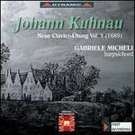 Kuhnau - Neue Clavier-Ubung Vol 1 in the group CD / Klassiskt at Bengans Skivbutik AB (5509892)