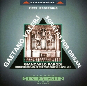 Valerj Gaetano - Sonatas For Organ in the group CD / Klassiskt at Bengans Skivbutik AB (5509898)