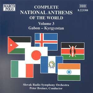 Various - Complete National Anthems Volume 3, in the group CD / Klassiskt at Bengans Skivbutik AB (5510048)
