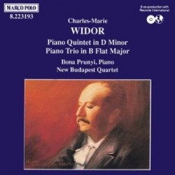 Widor Charles-Marie - Piano Quintet In D Minor, Piano Tri in the group CD / Klassiskt at Bengans Skivbutik AB (5510091)