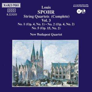 Spohr Louis - String Quartet Op4 1 2/Op15 2 in the group CD / Klassiskt at Bengans Skivbutik AB (5510094)