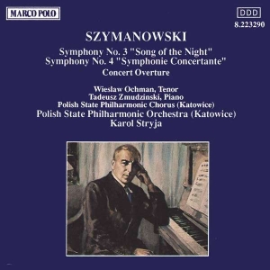 Szymanowski Karol - Symphonies No. 3 And 4 in the group CD / Klassiskt at Bengans Skivbutik AB (5510098)