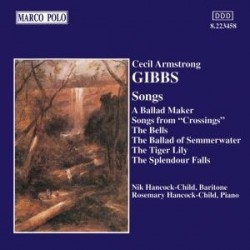 Gibbs Cecil Armstrong - Songs in the group CD / Klassiskt at Bengans Skivbutik AB (5510105)