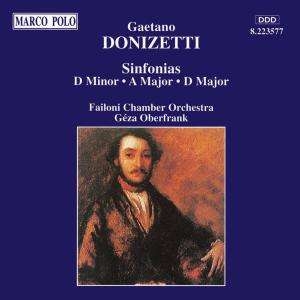 Donizetti Gaetano - Sinf in the group CD / Klassiskt at Bengans Skivbutik AB (5510112)