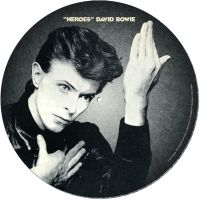 Bowie David - Slipmat Heroes in the group MERCHANDISE / Accessoarer / Pop-Rock at Bengans Skivbutik AB (5510155)