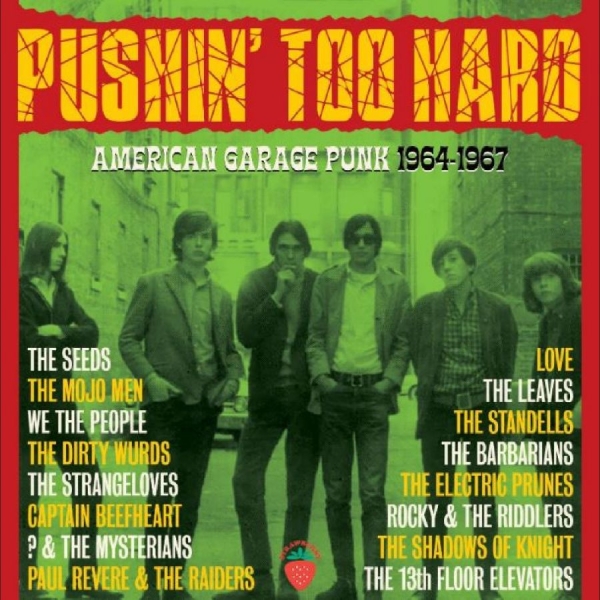 Various Artists - Pushin' Too Hard - American Garage in the group CD / Hårdrock at Bengans Skivbutik AB (5510363)