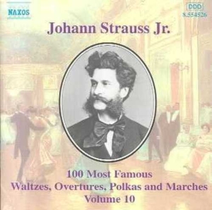 Strauss Johann Ii - 100 Most Famous Works 10 in the group CD / Klassiskt at Bengans Skivbutik AB (5510993)