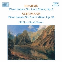 Brahms/Schumann - Piano Sonatas in the group CD / Klassiskt at Bengans Skivbutik AB (5511006)