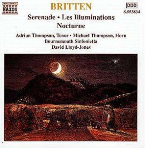 Britten Benjamin - Serenade in the group CD / Klassiskt at Bengans Skivbutik AB (5511011)