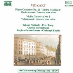 Mozart Wolfgang Amadeus - Piano Concerto 21 in the group CD / Klassiskt at Bengans Skivbutik AB (5511058)