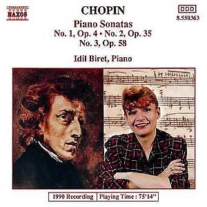 Chopin Frederic - Piano Sonatas Nos 1-3 in the group CD / Klassiskt at Bengans Skivbutik AB (5511060)