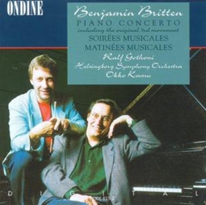Britten Benjamin - Piano Concerto in the group CD / Klassiskt at Bengans Skivbutik AB (5511198)