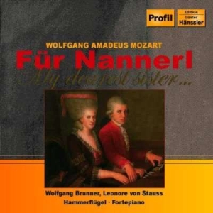 Mozart - For Nannerl in the group CD / Klassiskt at Bengans Skivbutik AB (5511458)