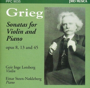Lotsberggeir Inge/Nøkleberg - Grieg:Fiolinsonater in the group CD / Klassiskt at Bengans Skivbutik AB (5511523)